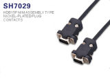 Hdb 15pin to Hdb 15 Pin VGA Cable (SH7029)