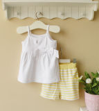 Baby Clothes, 100% Cotton Kids Strap Top Sets (1203145)
