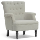 Modern Linen Fabric Accent Chair Club Chair (WGK8063)
