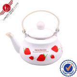 Carbon Steel Water Jug with Side Handle, Whistle Enamel Kettle with Differetnt Capacity