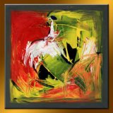 Nice Abstract Oil Painting on Canvas