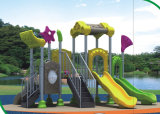 2015 Hot Selling Outdoor Playground Slide with GS and TUV Certificate (QQ14021-1)