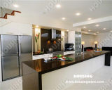 Close to Nature Style Lacquer Kitchen Cabinet Design