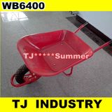 Red Color Wb6400 Wheel Barrow