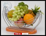 Bathroom Accessories Iron Chrome Fruit Basket (C3017)