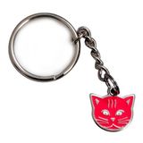 Customized Cat Face PVC Key Chain