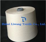 Ring Spun Polyester Yarn Raw White Single Yarn