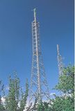 Telecommunication Lattice Mast Tower