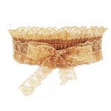 Fashion Lace Mesh Fabric Elastic Ladies Wide Belt (Blt0101590)