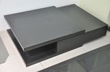 Coffee Table, Wooden Black Coffee Table