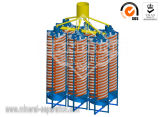 Spiral Separator Gravity Concentrator of Mining Beneficiation Mineral Spiral Chute Equipment