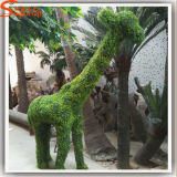 New Design Artificial Deer Topiary Plant for Decoration