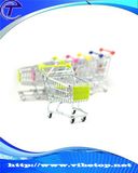 Fancy Metal Pen Holder Mini Shopping Storage Cart