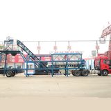 CE Certificate Yhzs35 Walking Concrete Mixing Plant Walking Concrete Batching Plant