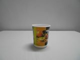 Double Walled Cold Beverage Paper Cup Customized Pattern