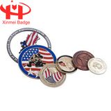 Cheap Custom Promotion Antique Golden Silver Souvenir Replica Stamping Military Metal Coin Manufacturer