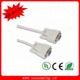 3+4 Monitor HD VGA 15p M / M Cable with Double Magnet Rings (5 m)