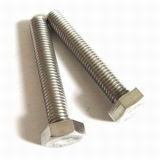 Inconel Hex Head Bolt with Nut Washer Threaded Rod