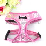 Shining Fabric Pet Harness Puppia Dog Harness