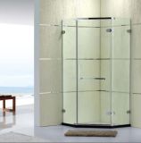 Sanitary Wares Australian Standard Frameless Simple Shower Room with Hinge (P14)