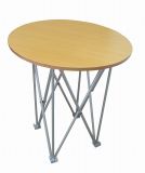 Round MDF Table Top Stable Promotion Desk (LT-09B4)