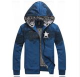 Men' S Printing Zipper-up Hoody (MA-F001)