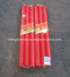 Wholesale Paraffin Wax Big Red Color Stick Pillar Wedding Candles