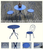 Iron Art Round Table Chair Garden Furniture