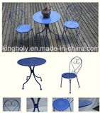 Iron Art Round Table Chair Garden Furniture