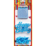 Blue Birthday Cake Candles (LWC0030)
