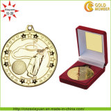 3D Logo Gold Copper Souvenir Coin with Velet Box