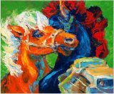 Animal Oil Painting (MDW--1)