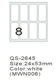 Self-Adhesive Label QS2645-8