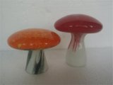 Decorative Artificial Glass Craft Murshroom Decor