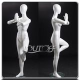 Full Body Egg Head Yoga Sports Female Mannequin