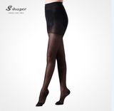 S-Shaper See Through Compression Tights Sexy Pantyhose Women Tights Nylon Slimming Stockings