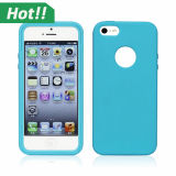 Transparent Skin Soft TPU Protetive Phone Shell Case for iPhone 5/5s
