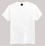 Mens White Plain T-Shirt