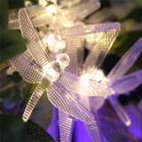 Solar Dragonfly LED String Light Holiday Lighting Christmas Lights and Decorations