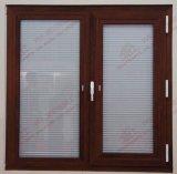 Woodgrain Heat Transfer Aluminium Casement Window (BHA-CW62)