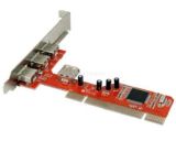 High Speed USB 2.0 3+1 Ports PCI Card