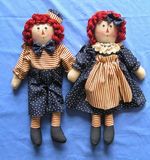 40cm Boy And Girl Rag Doll (HM1811, 1812)