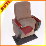 Jy-998t Fabric Price Student Chair Wooden Armrest with Pad Furniture Conference Chair Wooden Chair
