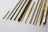 Metal Stainless Steel Shaped Pieces, U-Shaped Groove, Edging Trim