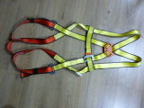 Yellow/Red Color Full Body Harness with CE