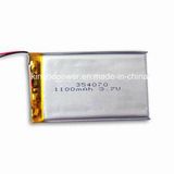 1100mAh 3.7V Polymer Lithium Battery for Portable Digital Product