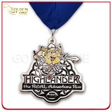 Creative Design Nickle Finish Soft Enamel Metal Medal