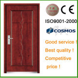 Flush Design Steel Wooden Armored Door (YY-A35)