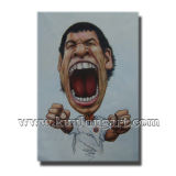 Cartoon Art Pictures Comic Oil Painting for Wall Decoration (KLCMC-0013)