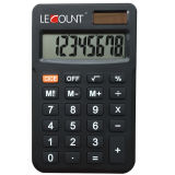 Portable 8 Digits Dual Power Mini Handheld Business Calculator (LC396S)